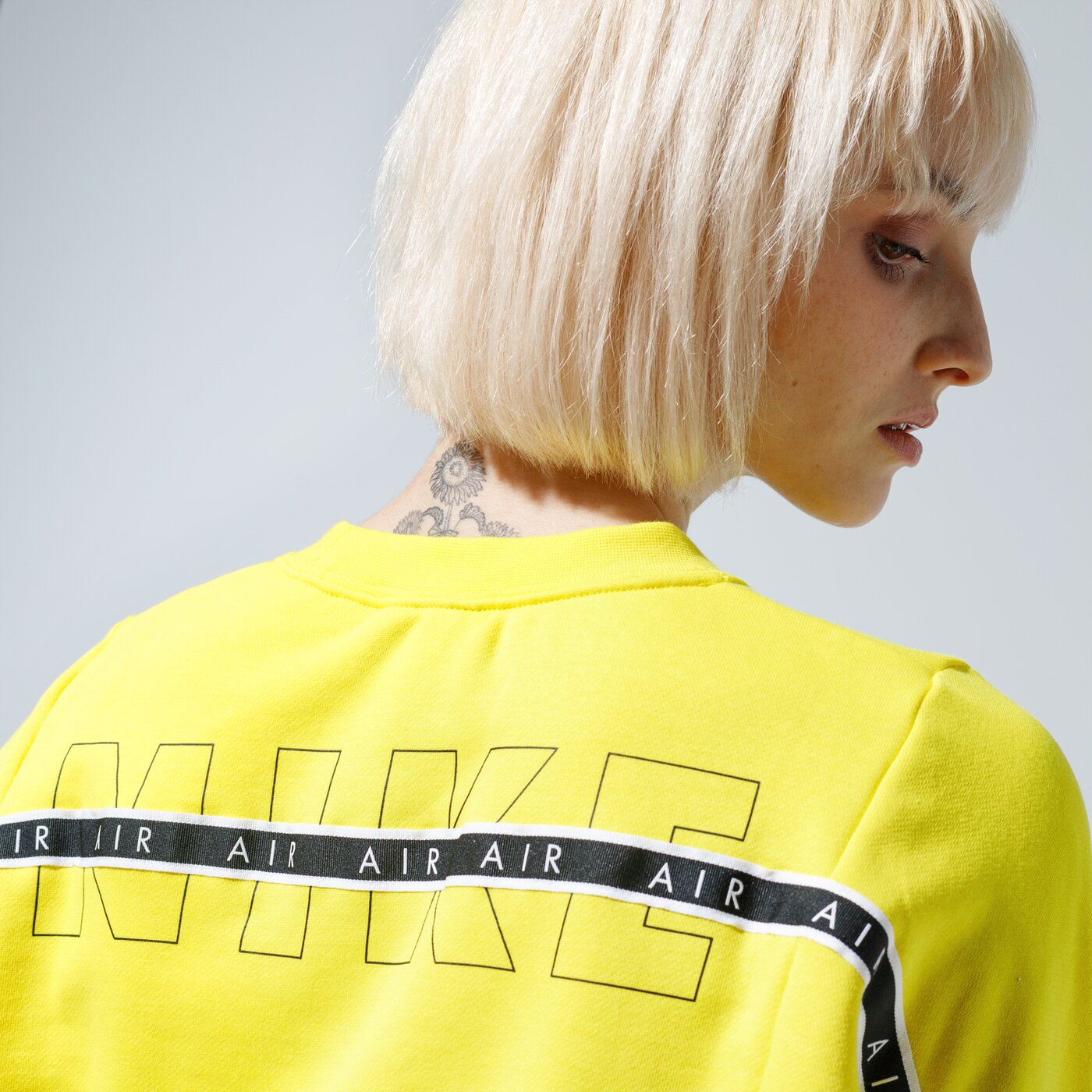 Дамски суичър NIKE СУИТЧЪР AIR cj3115-731 цвят жълт