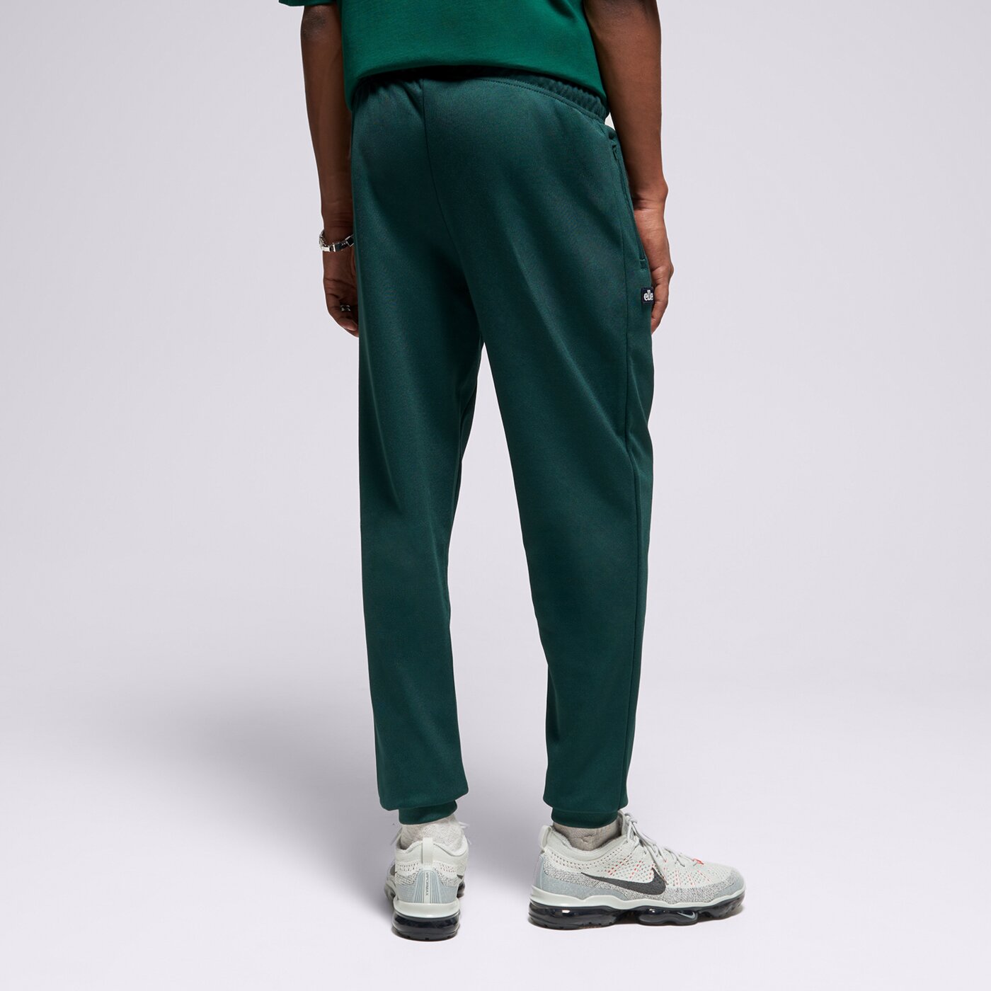 Мъжки панталони ELLESSE ПАНТАЛОНИ BERTONI TRACK PANT DGREEN shr04351502 цвят зелен