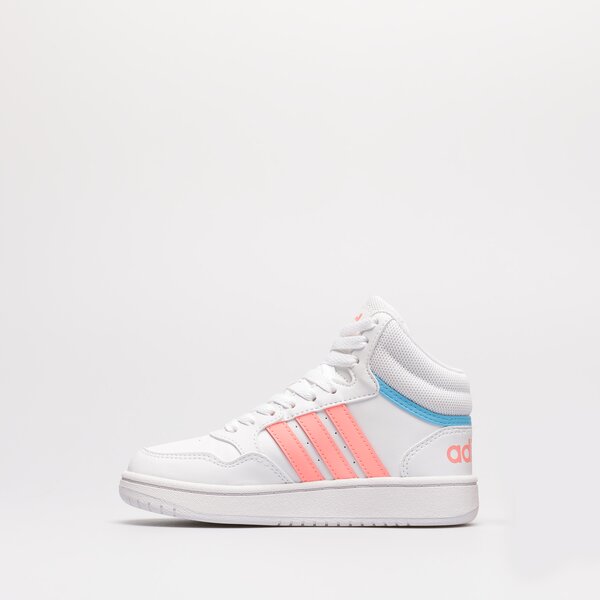 Детски маратонки ADIDAS HOOPS MID 3.0 K gw6110 цвят бял