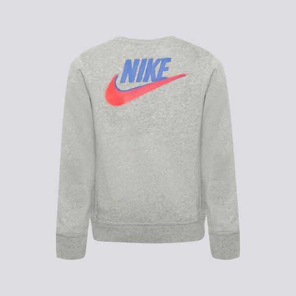 Детски суичър NIKE СУИТЧЪР B NSW SI FLC CREW BB fd1199-063 цвят сив