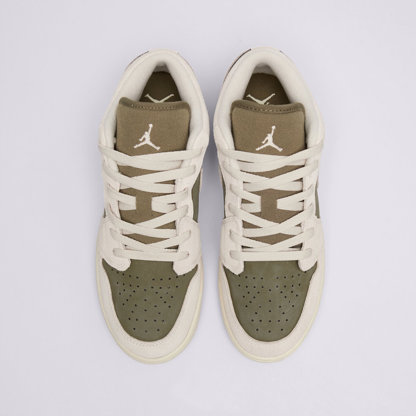 Детски маратонки JORDAN AIR 1 LOW  hv4396-201 цвят кафяв