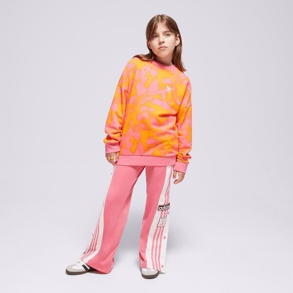 Детски суичър ADIDAS СУИТЧЪР CREW GIRL it7307 цвят розов