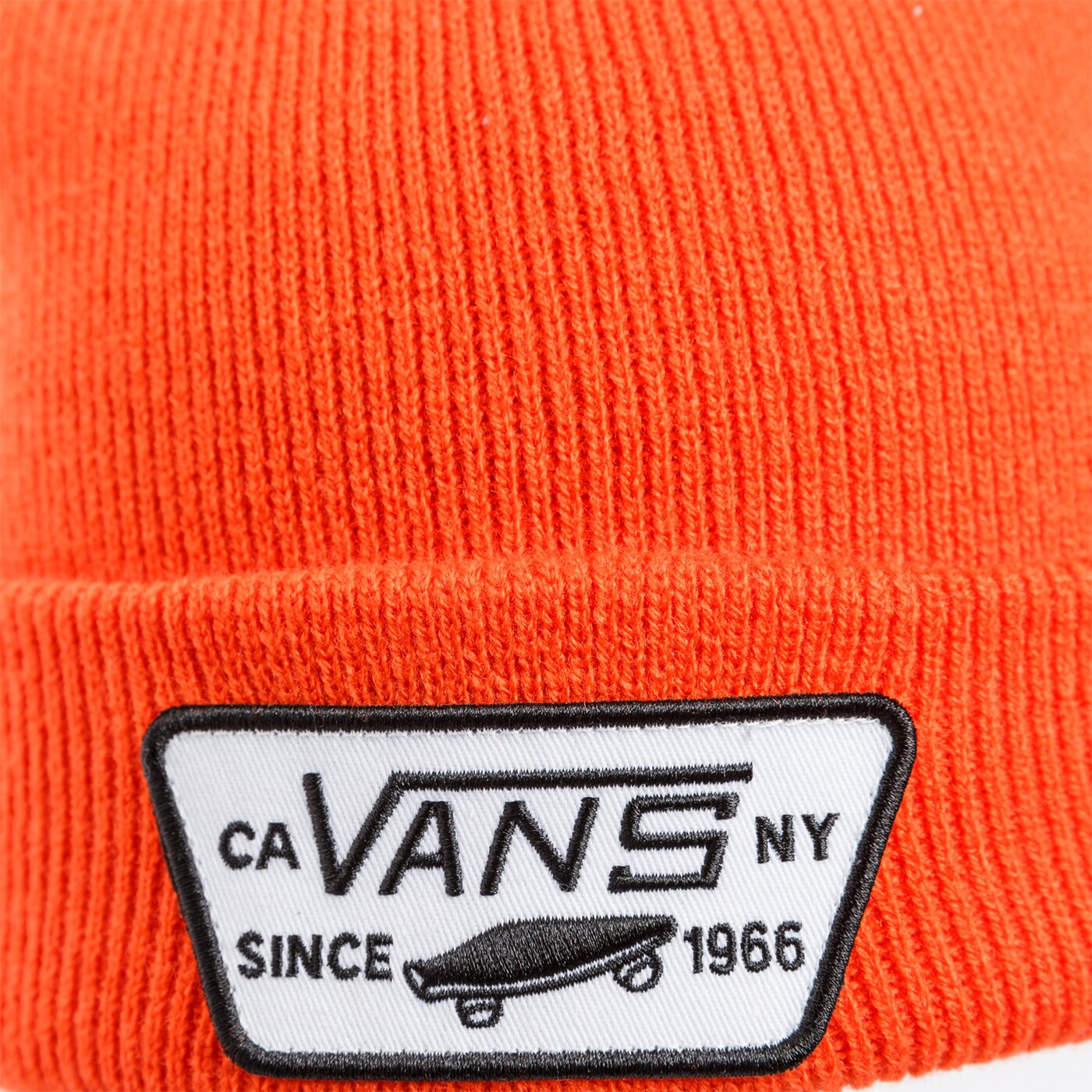 Дамска зимна шапка VANS ЗИМНА ШАПКА MILFORD BEANIE vn000uou9d21 цвят оранжев