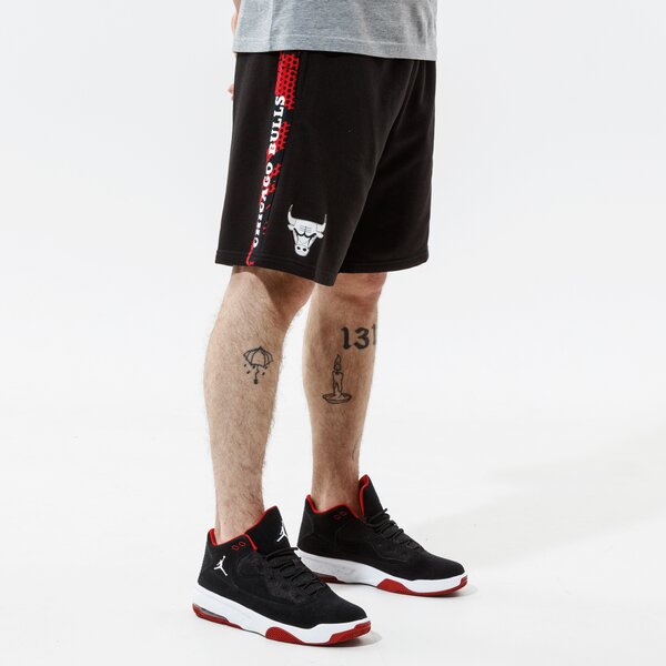 Мъжки къси панталони NEW ERA ШОРТИ NBA PRINT PANEL BULLS 12720122 цвят черен