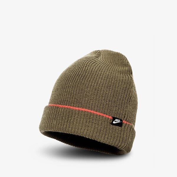 Дамска зимна шапка NIKE ЗИМНА ШАПКА U NSW CUFFED BEANIE 3 IN 1 ci3232-222 цвят каки