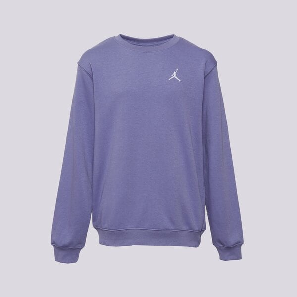 Детски суичър JORDAN СУИТЧЪР JDN MJ BRKLN FT CREW BOY 45f122-pap цвят виолетов