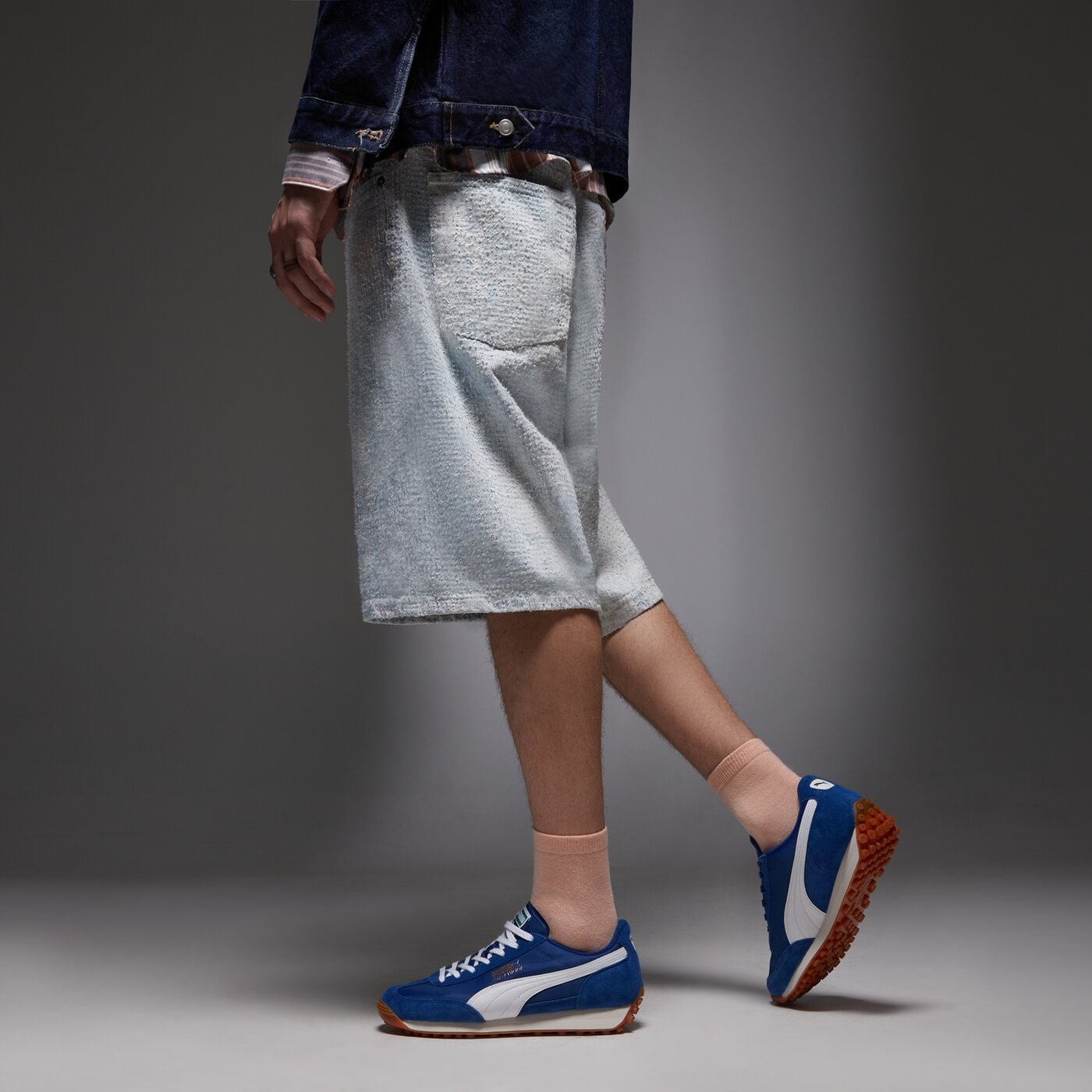 Мъжки маратонки PUMA EASY RIDER VINTAGE 39902809 цвят тъмносин