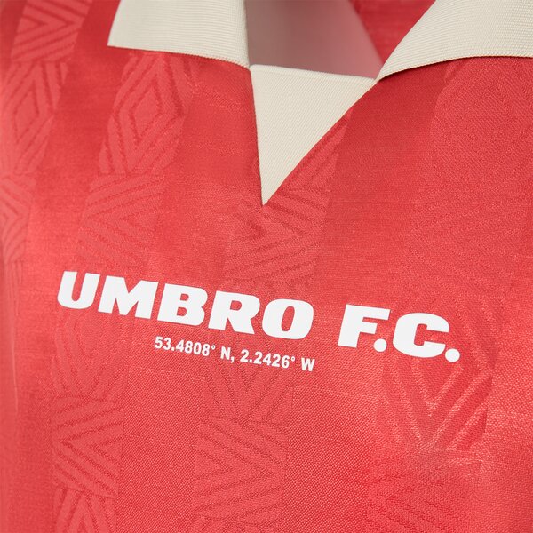 Мъжка тениска UMBRO ТЕНИСКА FOOTBALL SHIRT 66633u-msn цвят червен