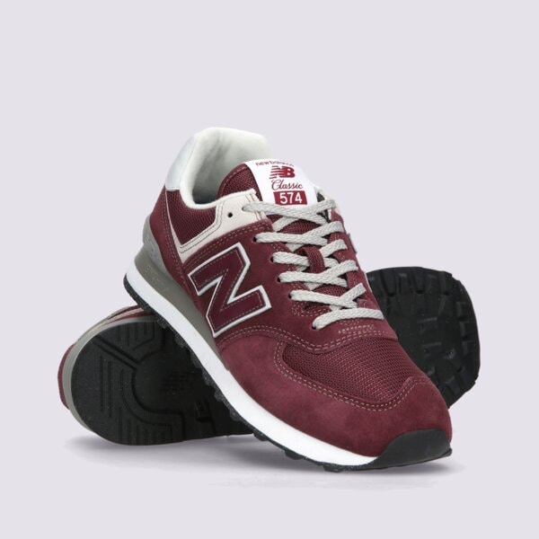 Мъжки маратонки NEW BALANCE 574  ml574evm цвят бордо