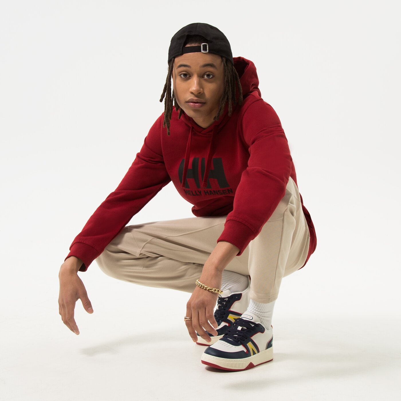 HELLY HANSEN СУИТЧЪР С КАЧУЛКА HH LOGO HOODIE 33977215 Мъжки Цвят бордо ...