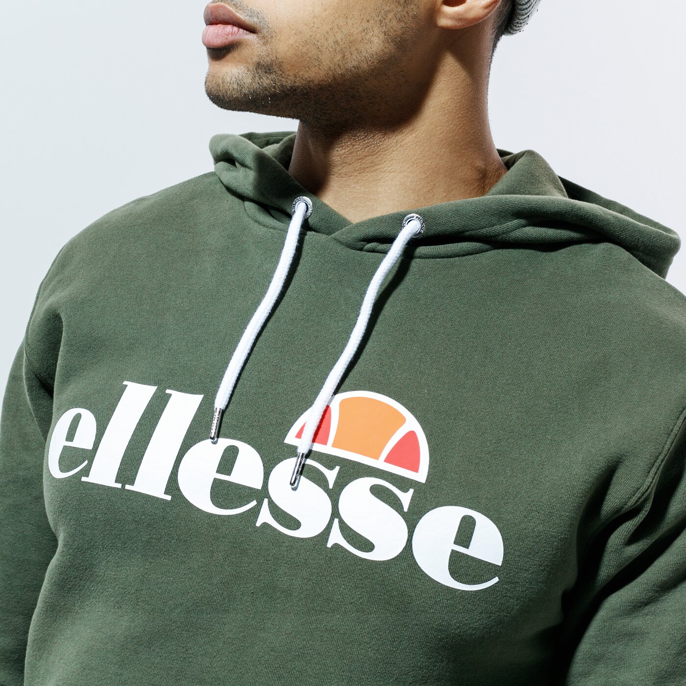 Мъжки суичър ELLESSE СУИТЧЪР С КАЧУЛКА SL GOTTERO KHA shc07407506 цвят каки