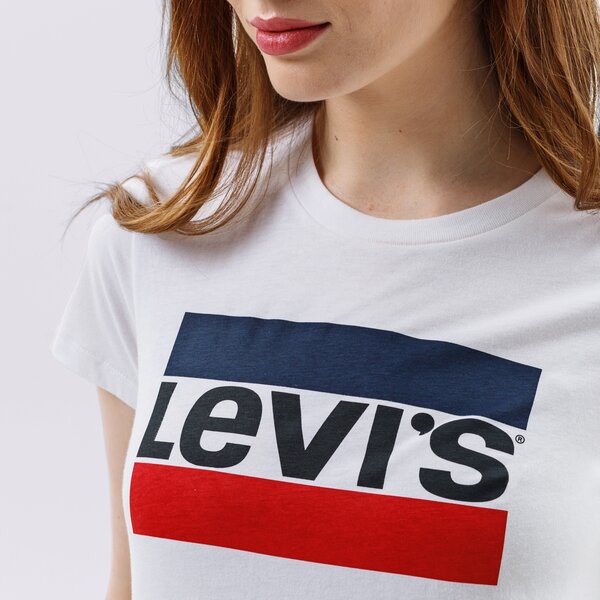 Дамска тениска LEVI'S ТЕНИСКА THE PERFECT TEE 17369-0297 цвят бял
