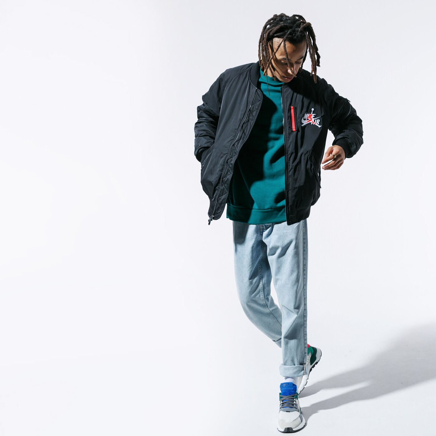 Мъжко зимно яке JORDAN ЯКЕ M J WINGS MA-1 JACKET av2598-010 цвят черен