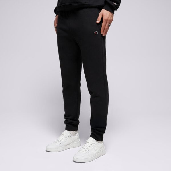 Мъжки панталони CHAMPION ПАНТАЛОНИ RIB CUFF PANTS 220299kk001 цвят черен