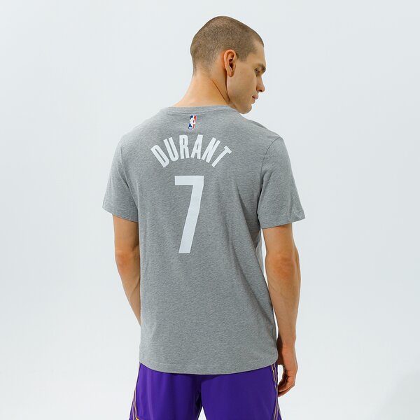 Мъжка тениска NIKE ТЕНИСКА NETS STATEMENT EDITION NBA cv9962-064 цвят сив