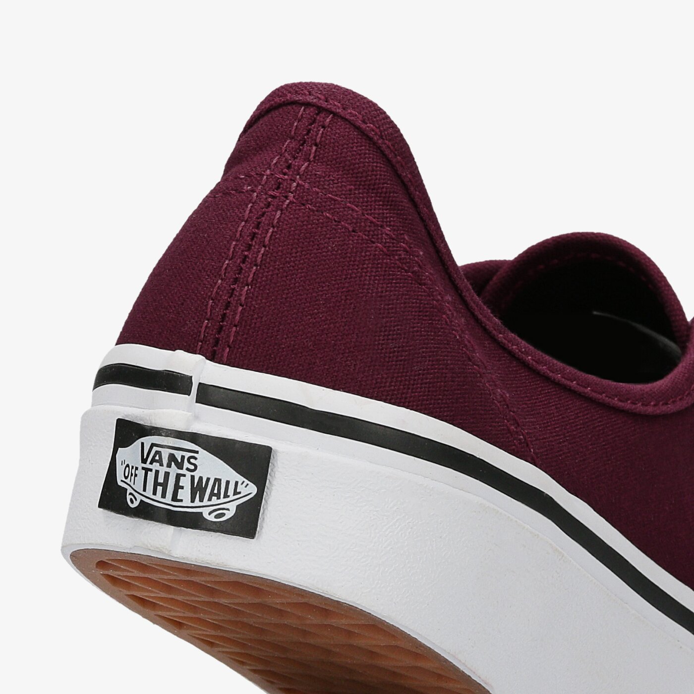Дамски маратонки VANS AUTHENTIC  vn000qer5u81w цвят бордо