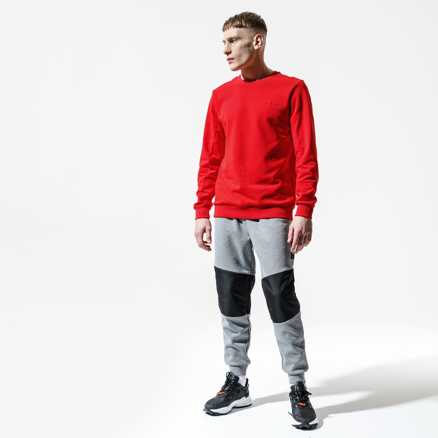 Мъжки панталони CONFRONT ПАНТАЛОНИ CLEGANE cf120spm34002 цвят сив