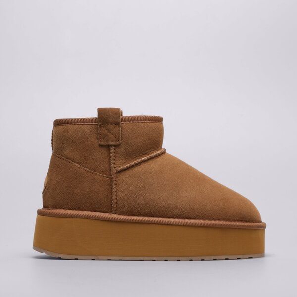 Дамски кежуал EMU AUSTRALIA FOYFLATFORM MICRO w13073chestnut цвят кафяв