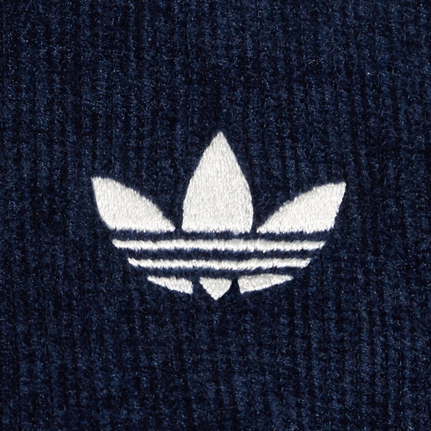 Дамски суичър ADIDAS СУИТЧЪР СЪС ЗАКОПЧАВАНЕ   VELOUR KNIT TRACK ТОП ks7779 цвят тъмносин