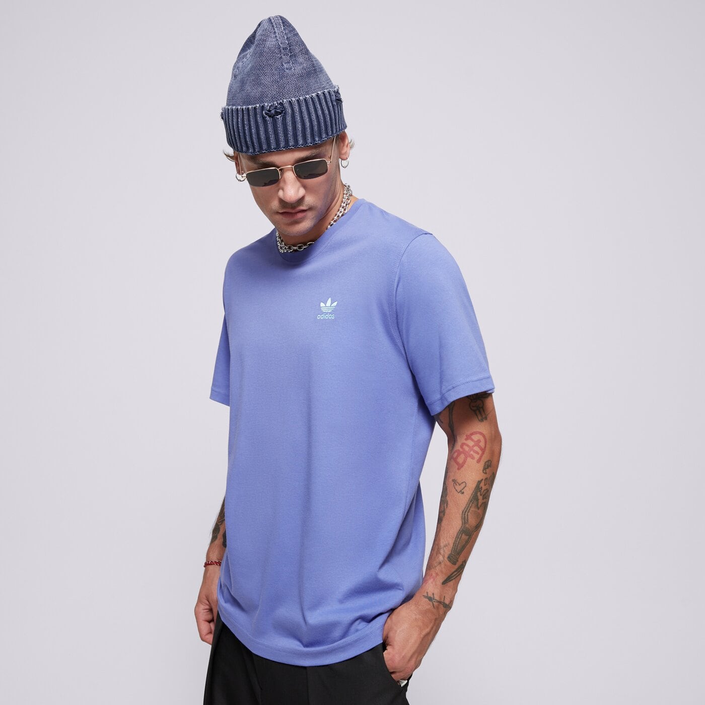 Мъжка тениска ADIDAS ТЕНИСКА ESS TEE iz2107 цвят син