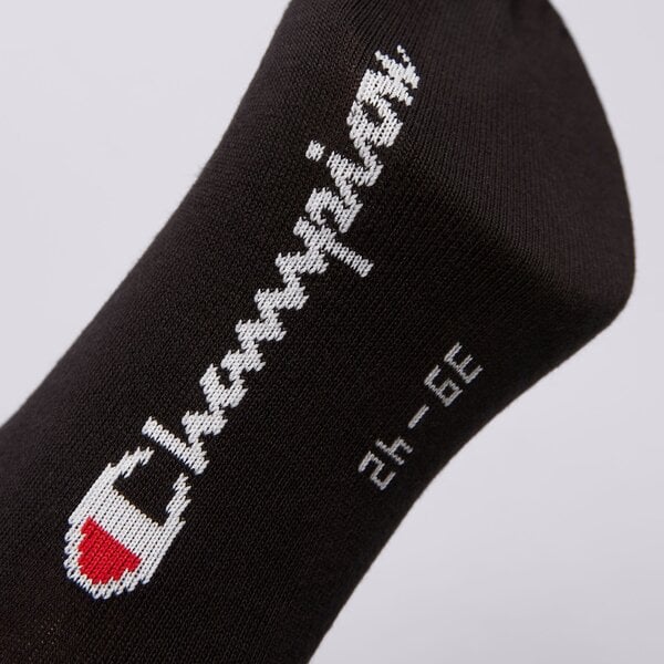 Дамски чорапи CHAMPION ЧОРАПИ 3PK SNEAKER SOCKS u20100kk001 цвят черен