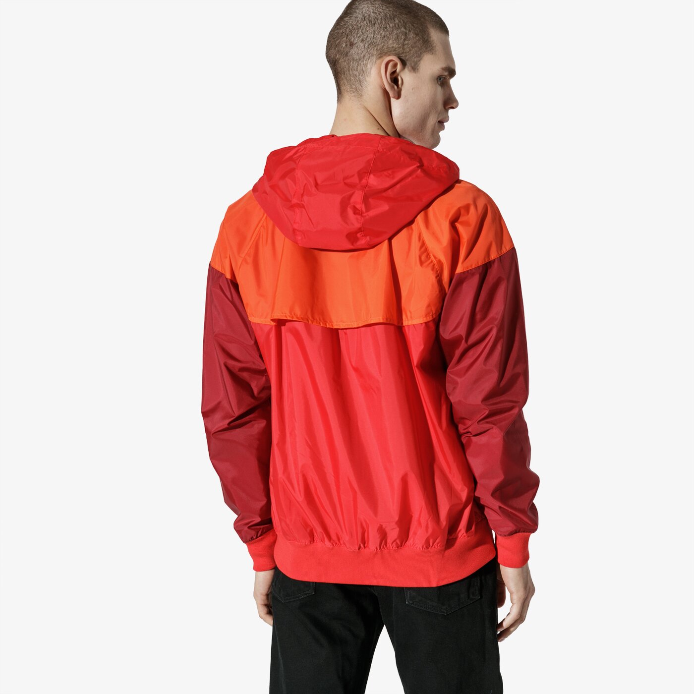 Мъжко преходно яке NIKE ЯКЕ  M NSW HE WR JKT HD ar2191-658 цвят червен
