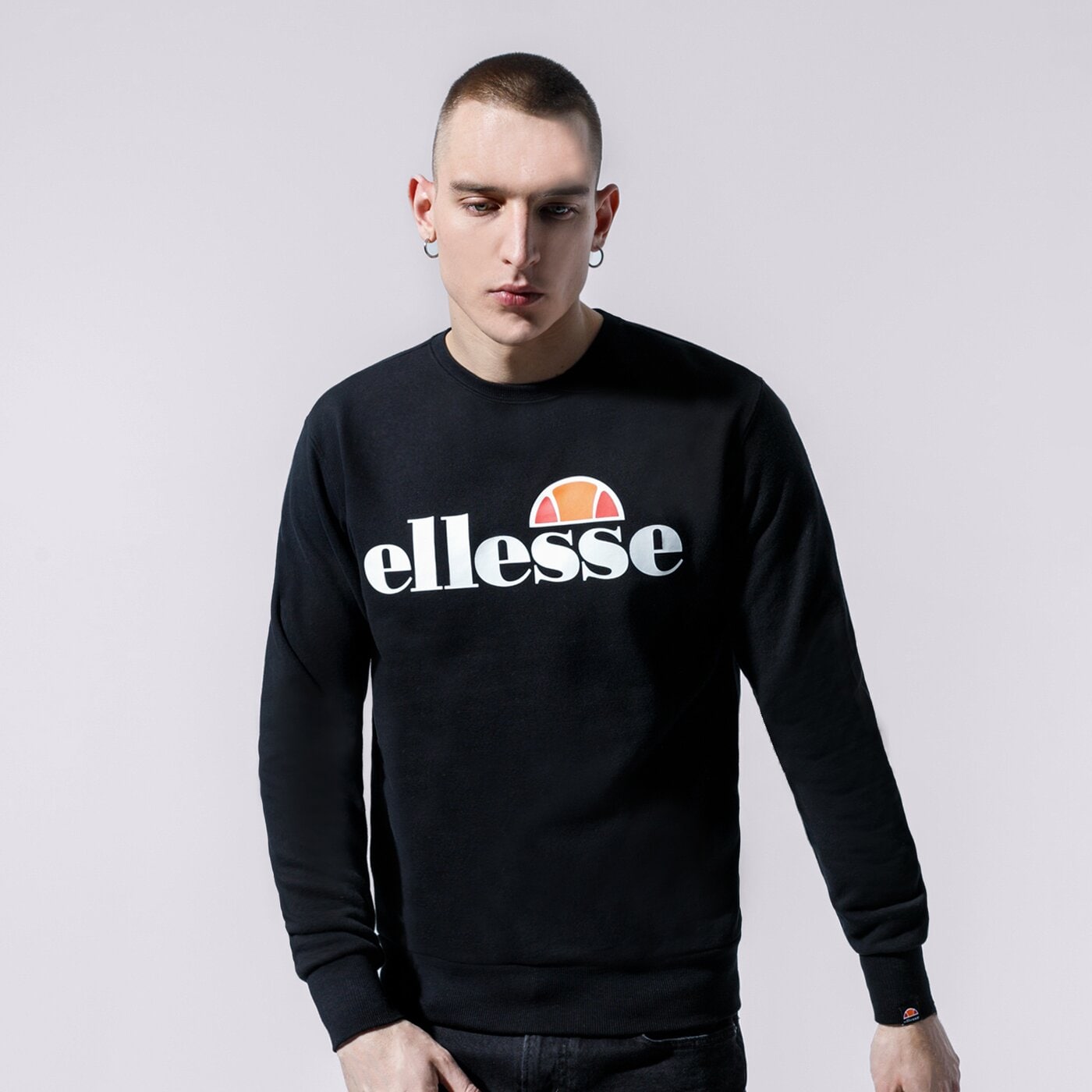 Мъжки суичър ELLESSE СУИТЧЪР SL SUCCISO BLK shc07930011 цвят черен