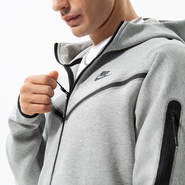 Мъжки суичър NIKE СУИТЧЪР С КАЧУЛКА SPORTSWEAR TECH FLEECE cu4489-063 цвят сив