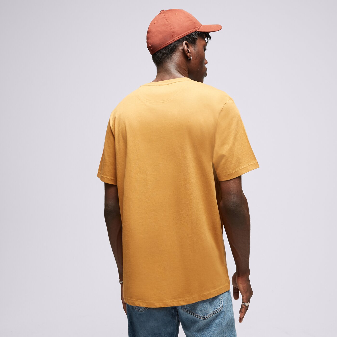 Мъжка тениска TIMBERLAND ТЕНИСКА SS DUNSTAN RIVER JERSEY TEE tb0a6gb6p471 цвят горчица