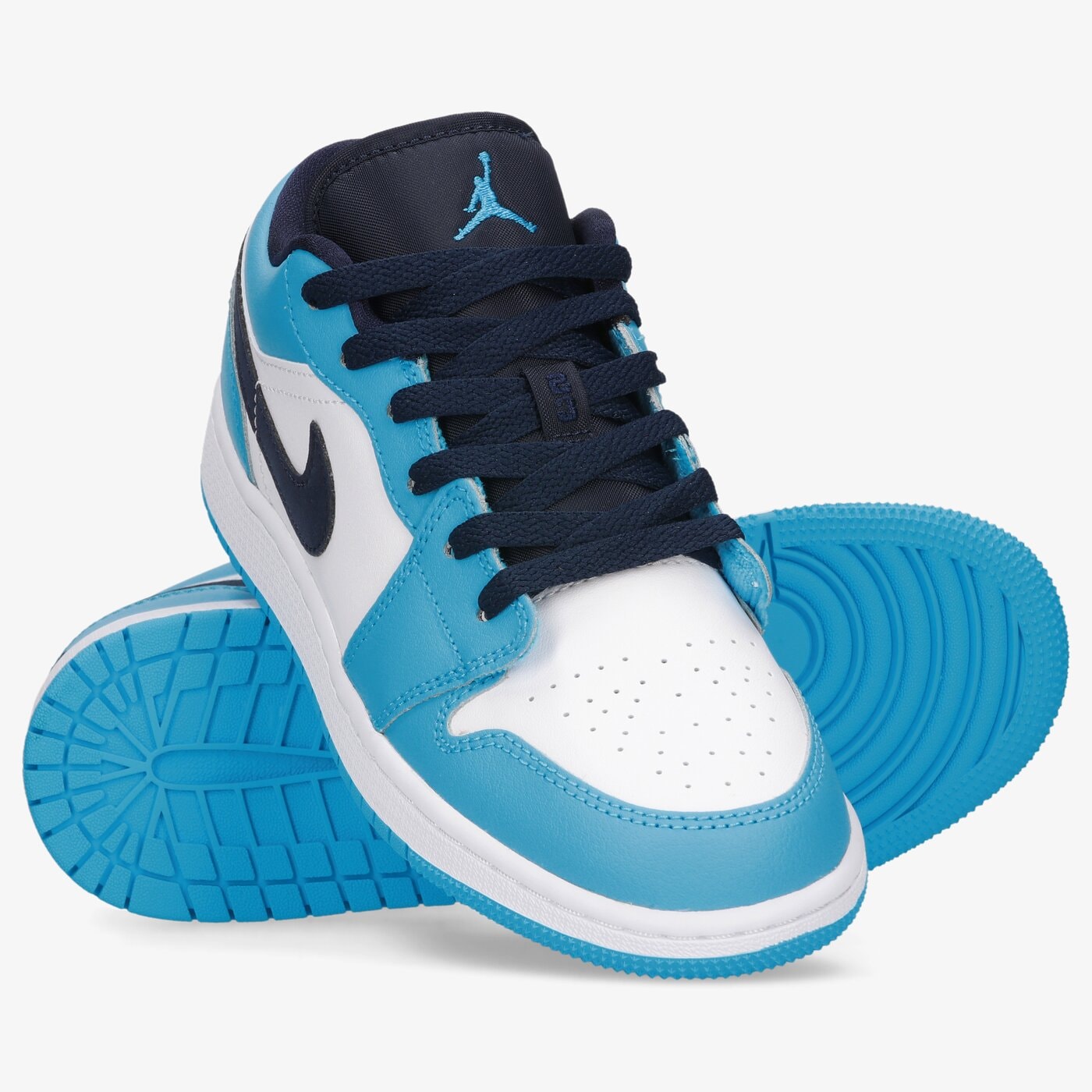 Детски маратонки AIR JORDAN 1 LOW  553560-144 цвят син