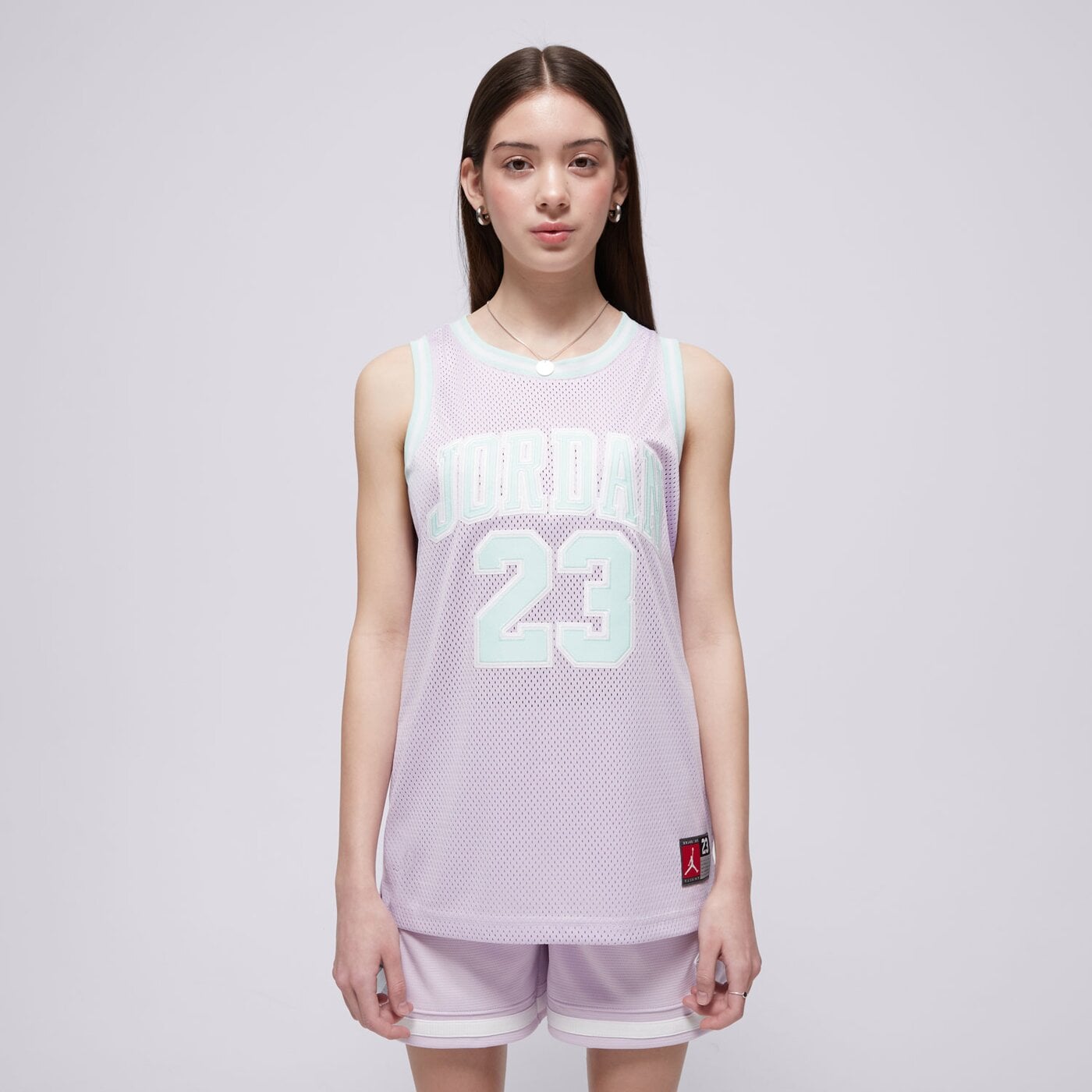 Детска тениска JORDAN ПОТНИК JDN JORDAN 23 JERSEY GIRL 45a773-p6i цвят виолетов