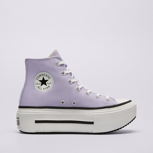 Дамски маратонки CONVERSE CHUCK TAYLOR ALL STAR LIFT DOUBLE STACK a15206c цвят виолетов