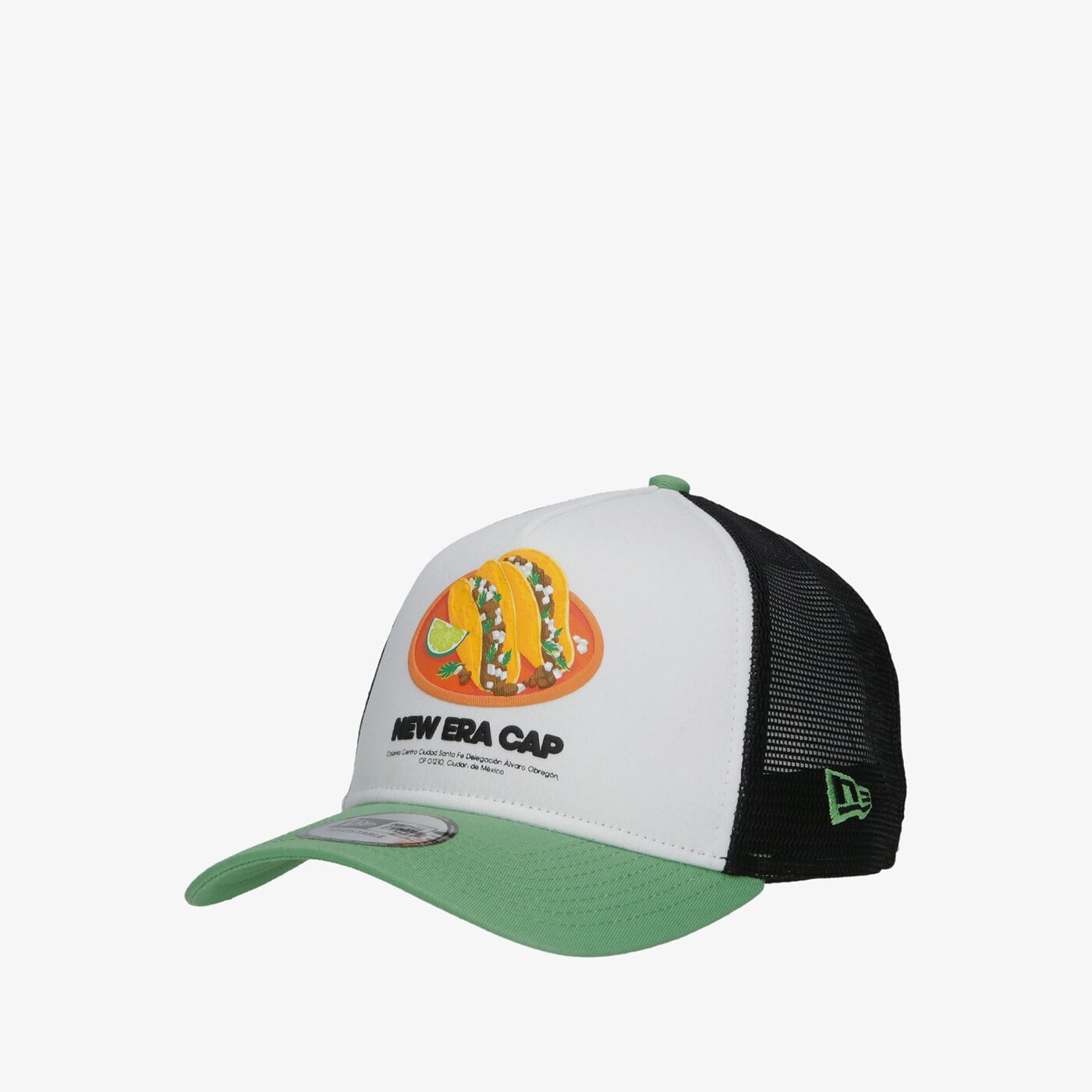 Мъжка шапка с козирка NEW ERA ШАПКА FOOD PACK TRUCKER GRN NEW ERA TRGWHI 60240633 цвят зелен