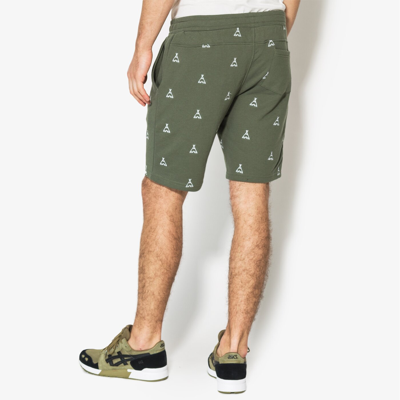 Мъжки къси панталони CONFRONT ШОРТИ TIPI cf18szm08002 цвят зелен