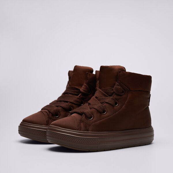 Дамски маратонки CONVERSE CHUCK TAYLOR ALL STAR ELEMENTS BOOT a12940c цвят кафяв