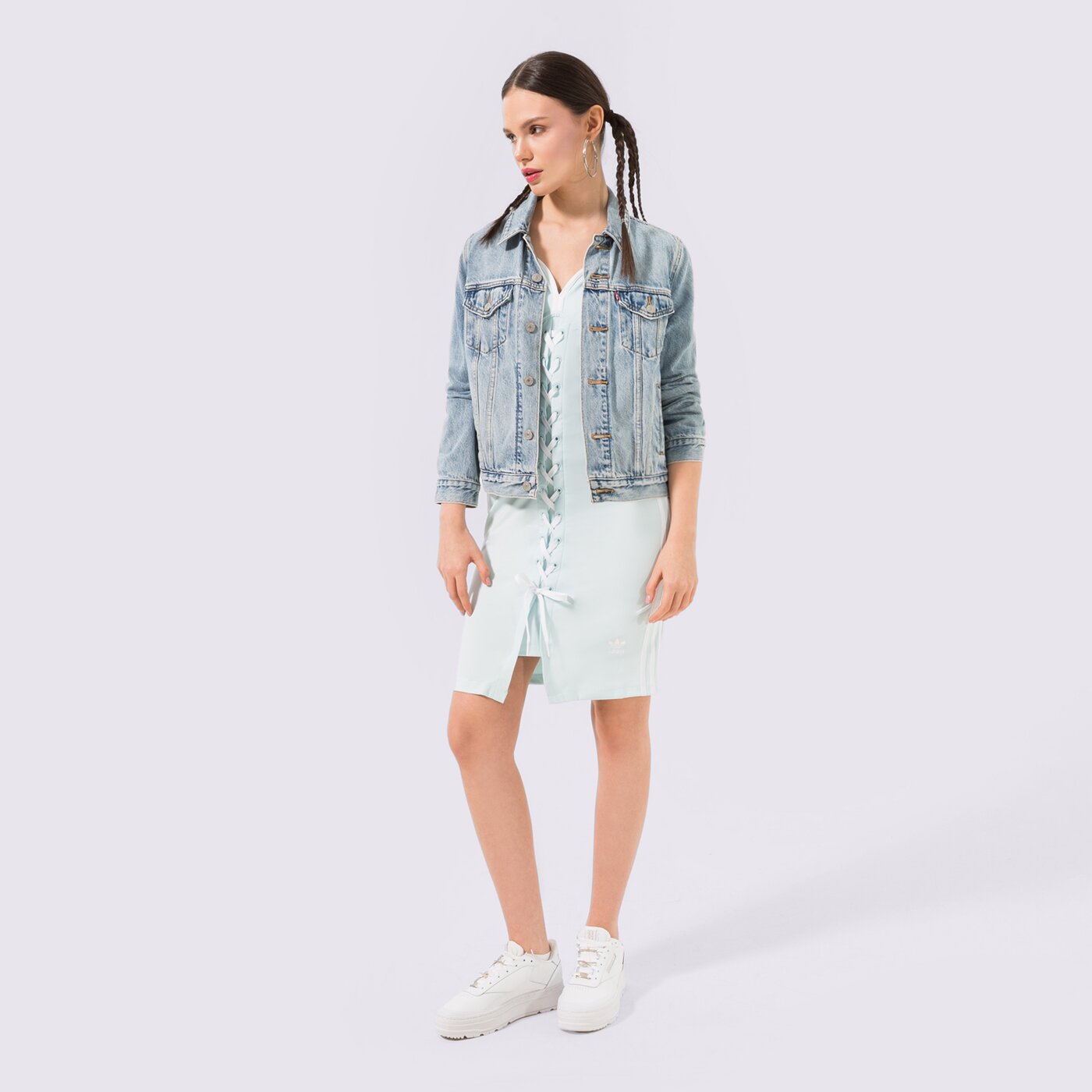 Дамски ADIDAS РОКЛЯ STRAP hk5088 цвят син