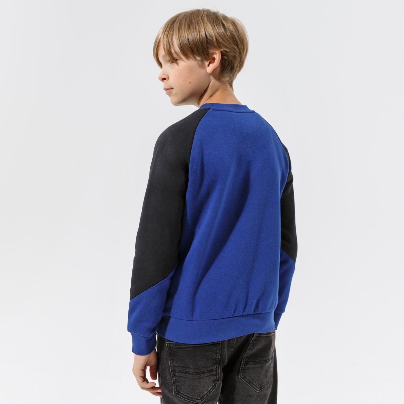 Детски суичър ADIDAS СУИТЧЪР CREW BOY h31210 цвят тъмносин