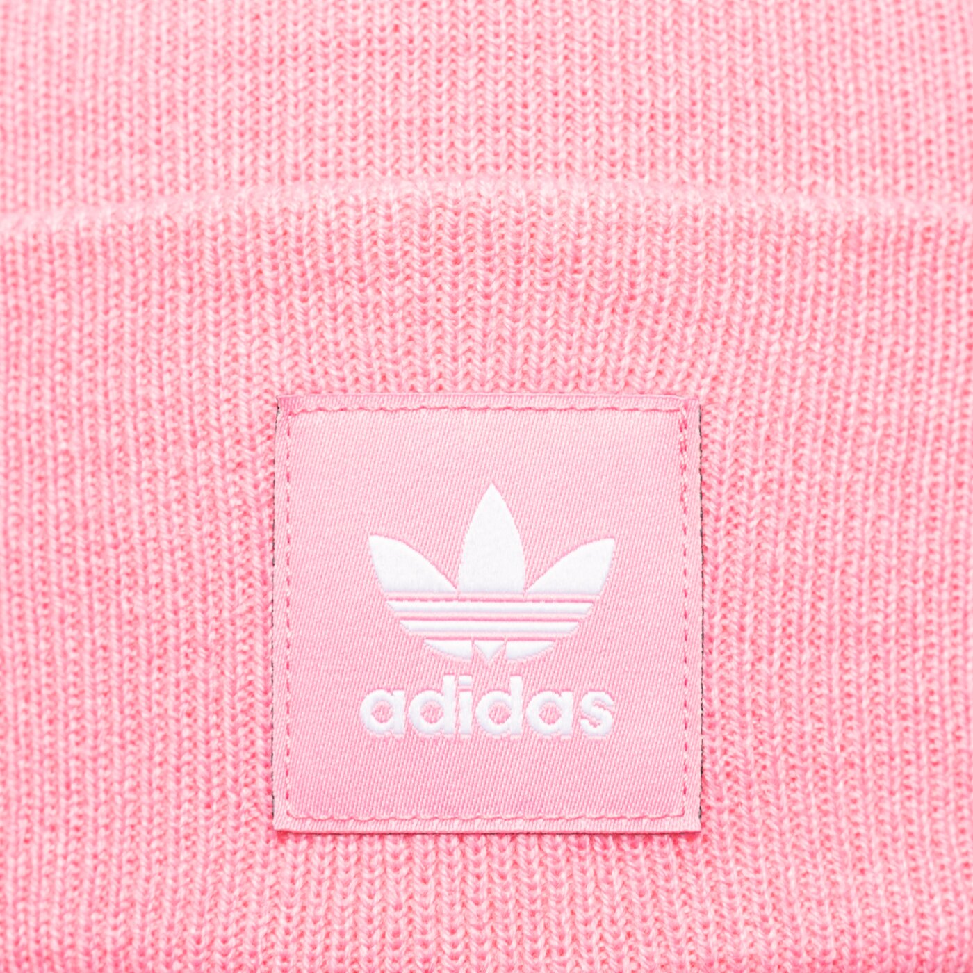 Дамска зимна шапка ADIDAS ШАПКА AC CUFF KNIT hm1710 цвят розов