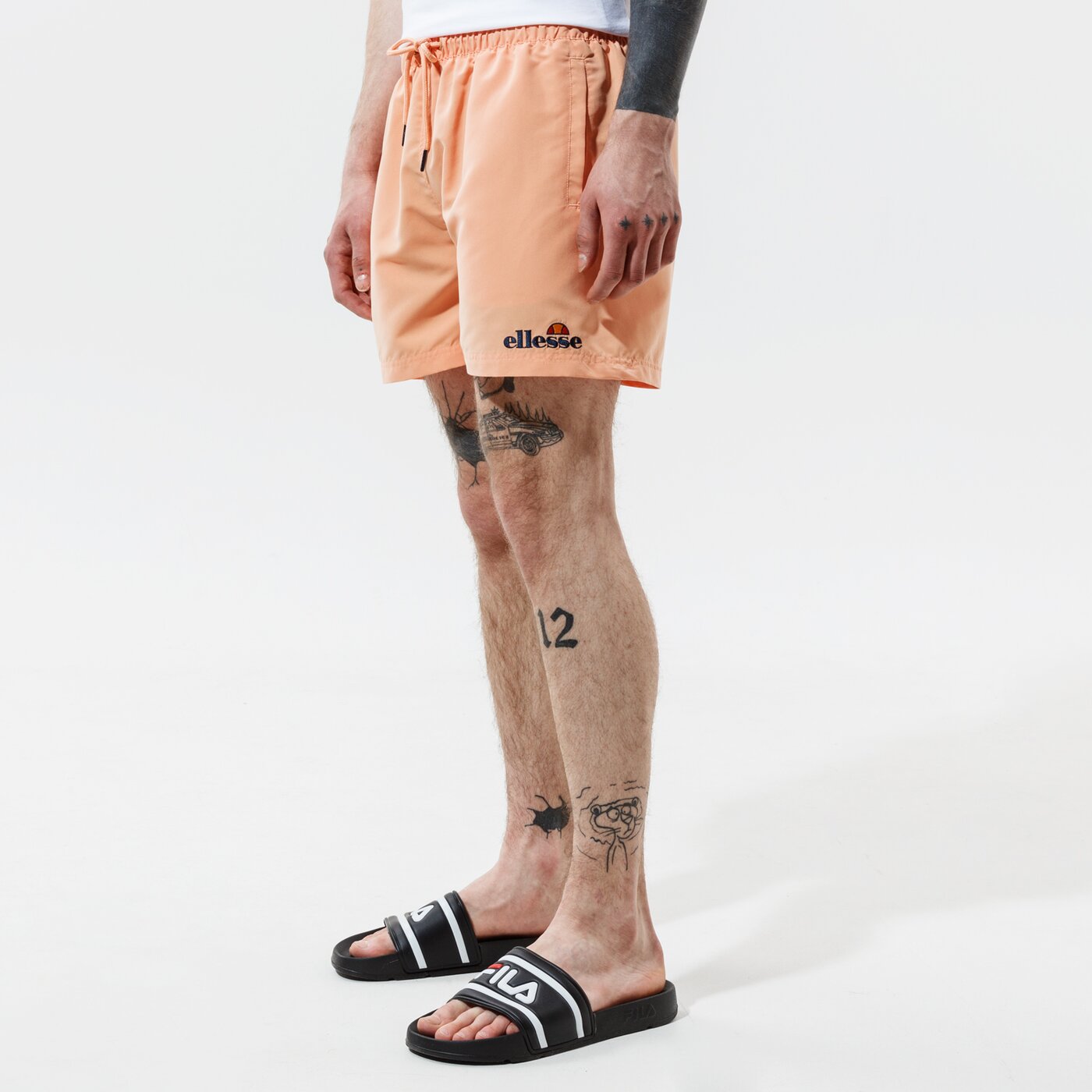 Мъжки къси панталони ELLESSE ШОРТИ DO SWIMSHORT ORNG shj11942704 цвят оранжев