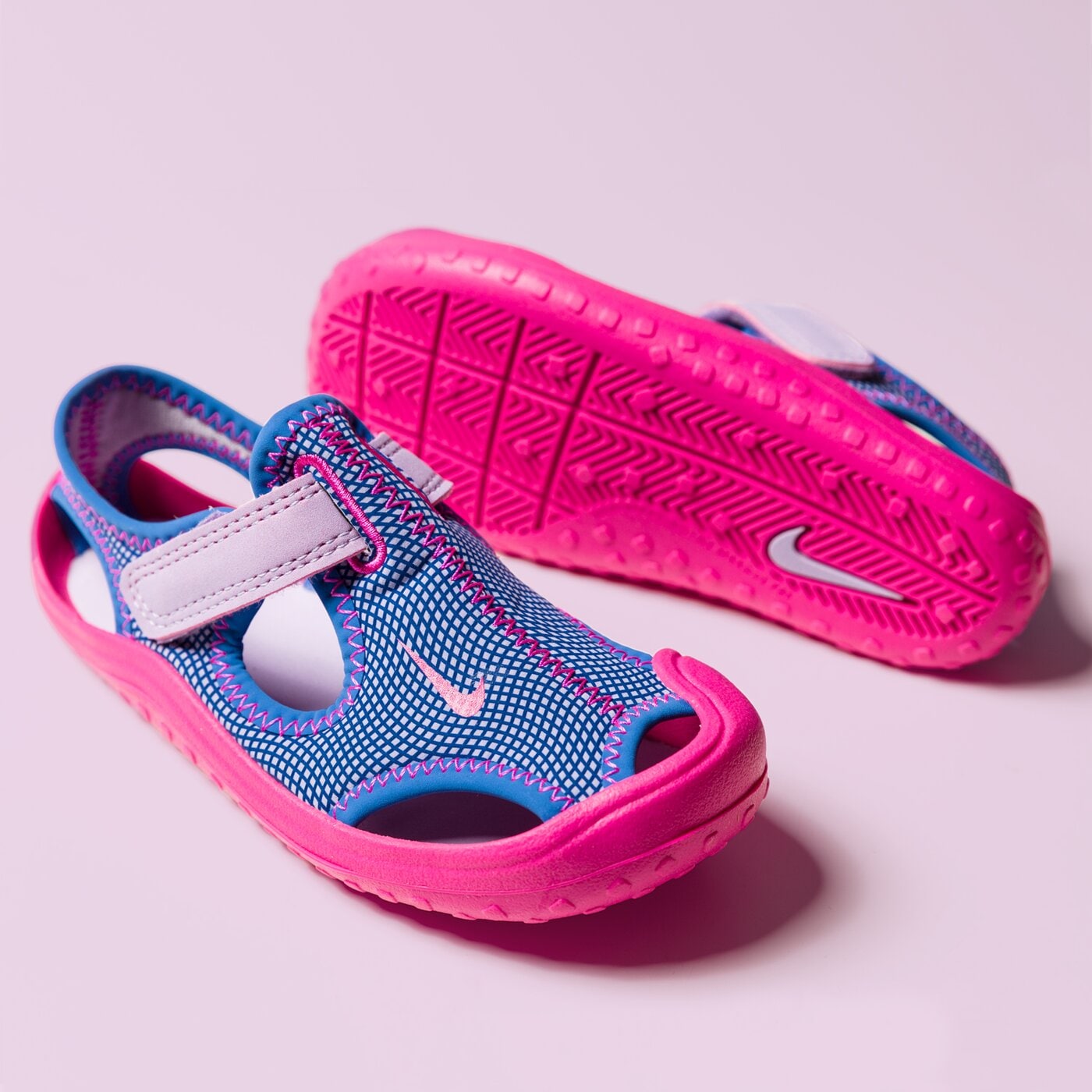 Детски чехли и сандали NIKE SUNRAY PROTECT (TD)  903634-500 цвят виолетов