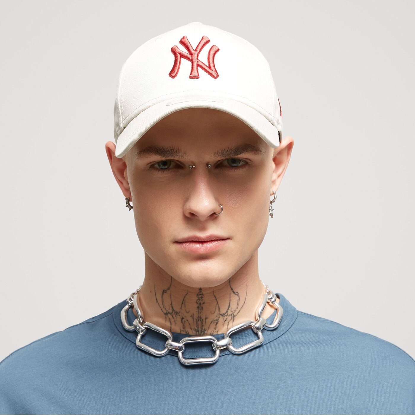 Мъжка шапка с козирка NEW ERA ШАПКА LE 940 NYY NEW YORK YANKEES 60364450 цвят бежов