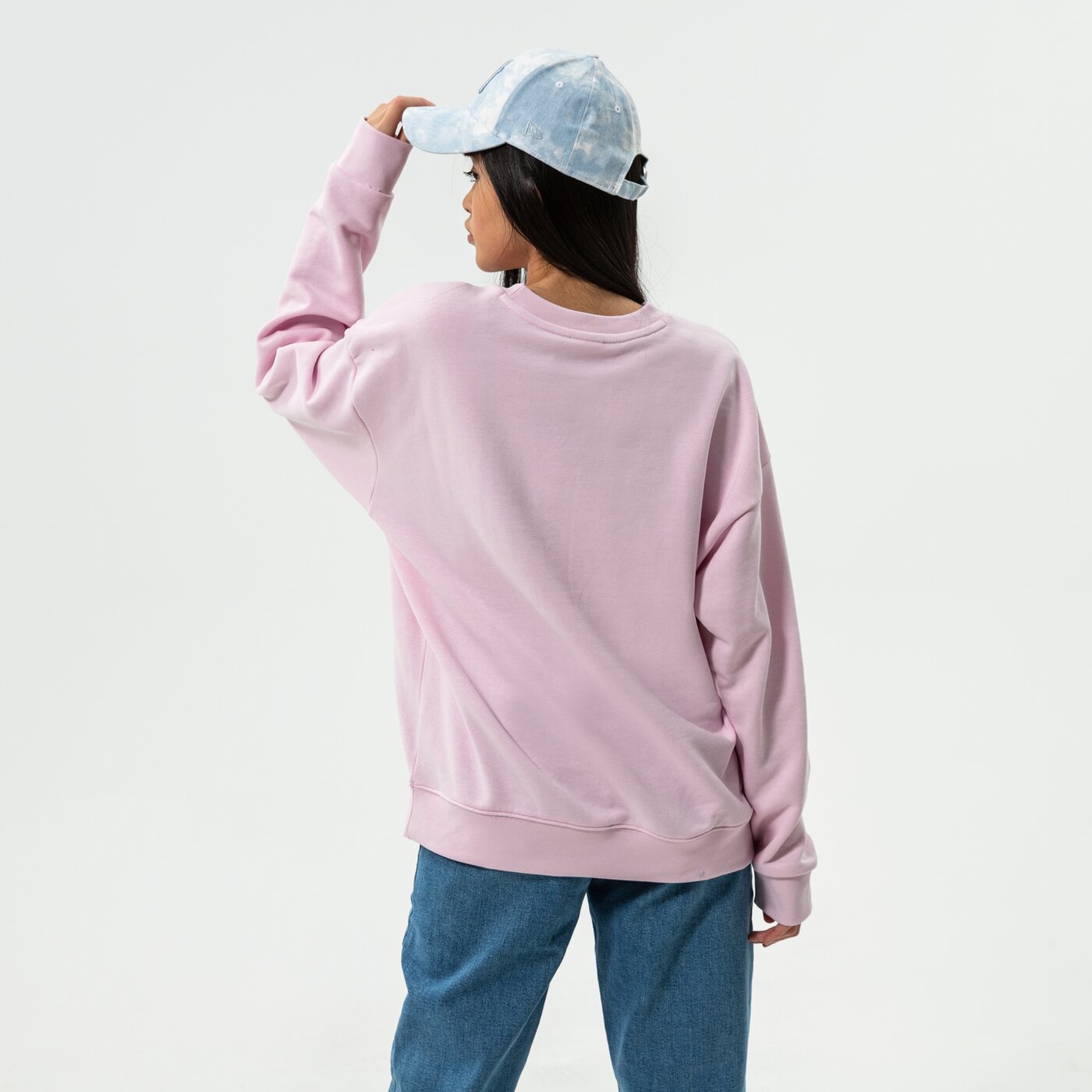 Дамски суичър ADIDAS СУИТЧЪР CREW hl0043 цвят розов