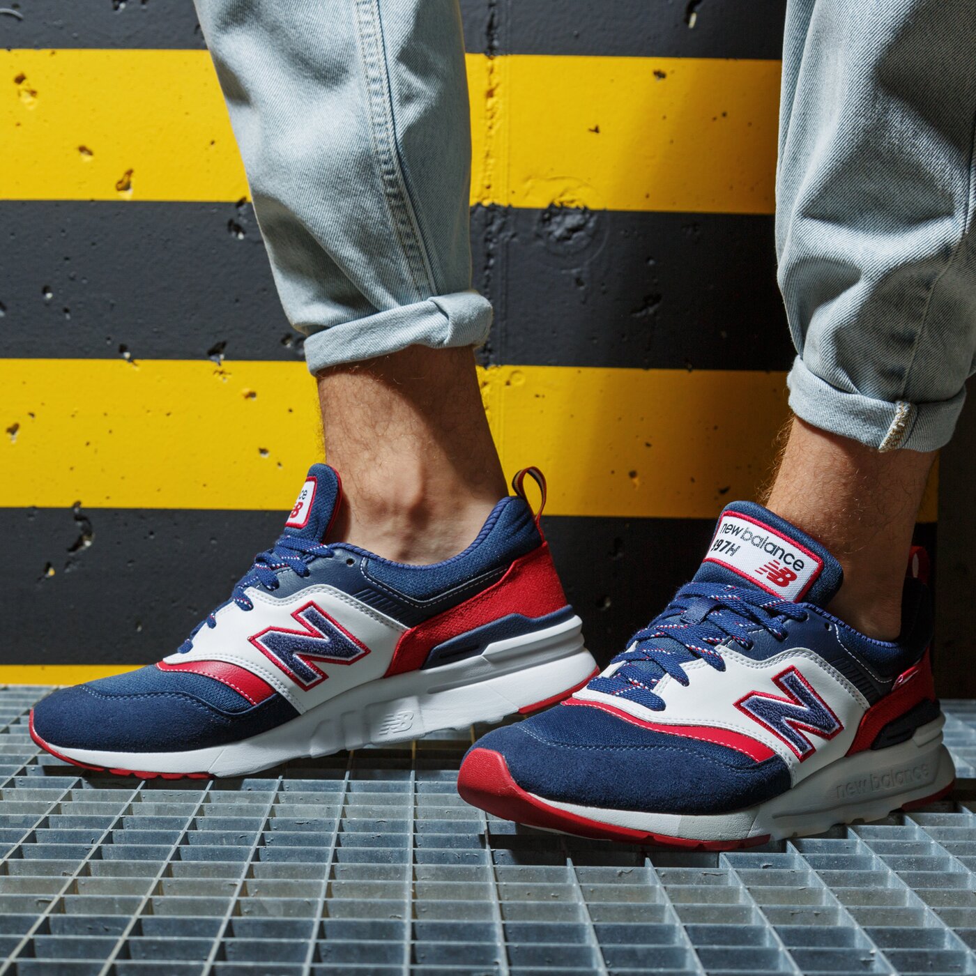 Мъжки маратонки NEW BALANCE CM997HFE cm997hfe цвят червен