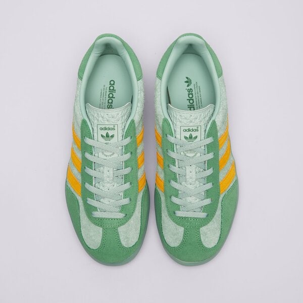 Дамски маратонки ADIDAS GAZELLE INDOOR W ig6783 цвят зелен