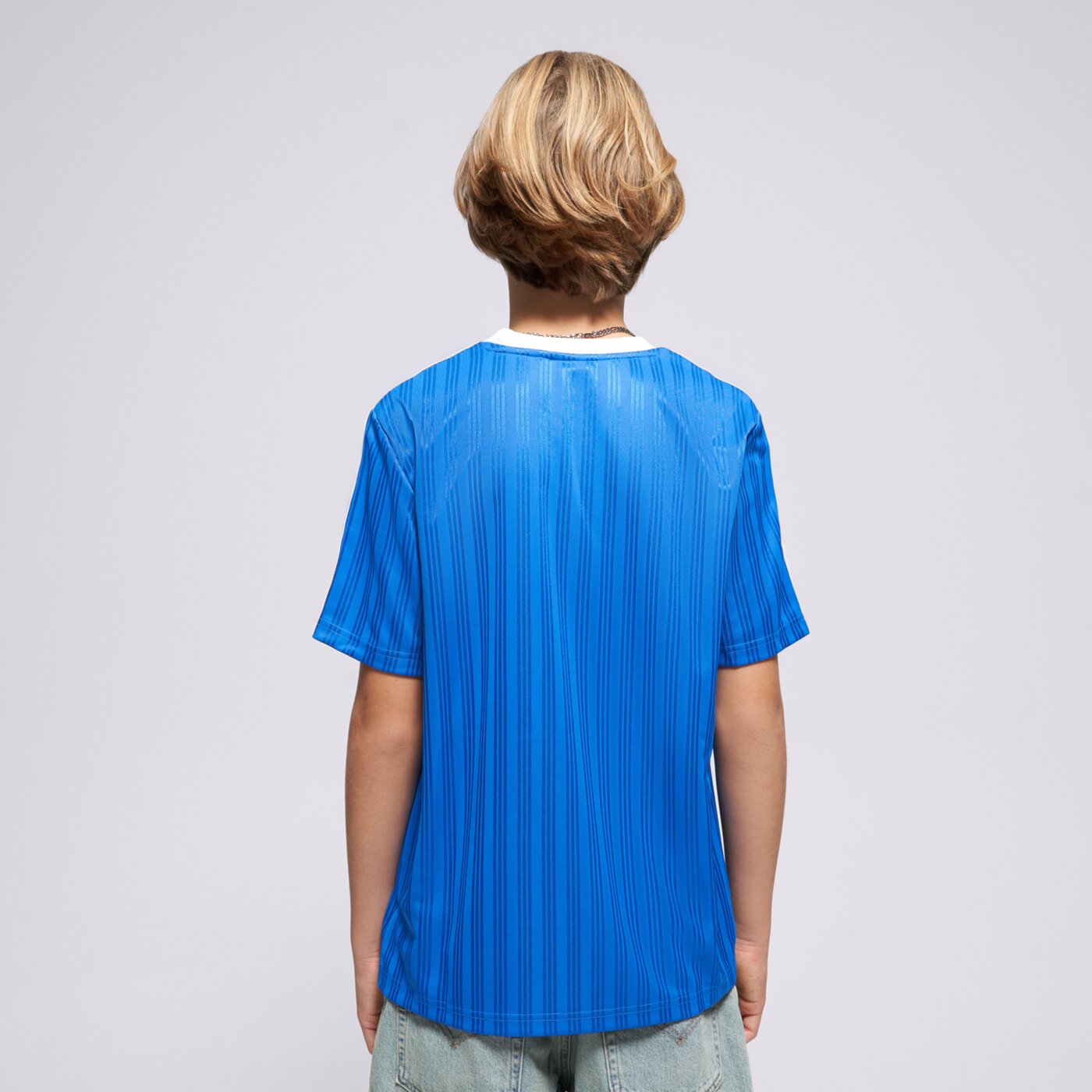 Детска тениска ADIDAS ТЕНИСКА TEE jc7310 цвят син