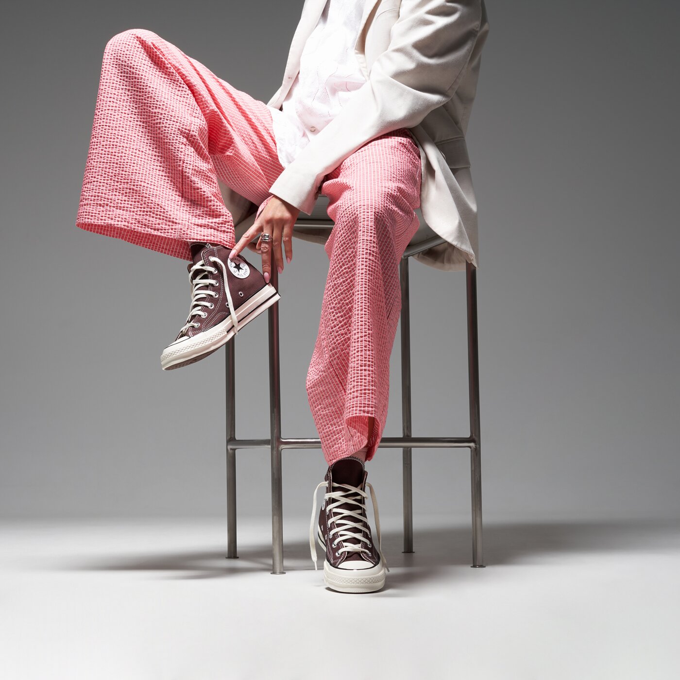 Дамски маратонки CONVERSE CHUCK 70 a08137c цвят кафяв