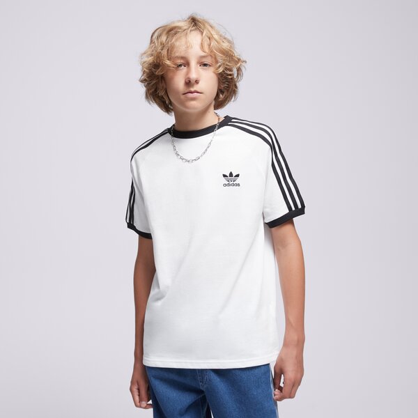 Детска тениска ADIDAS ТЕНИСКА 3STRIPES TEE je0515 цвят бял