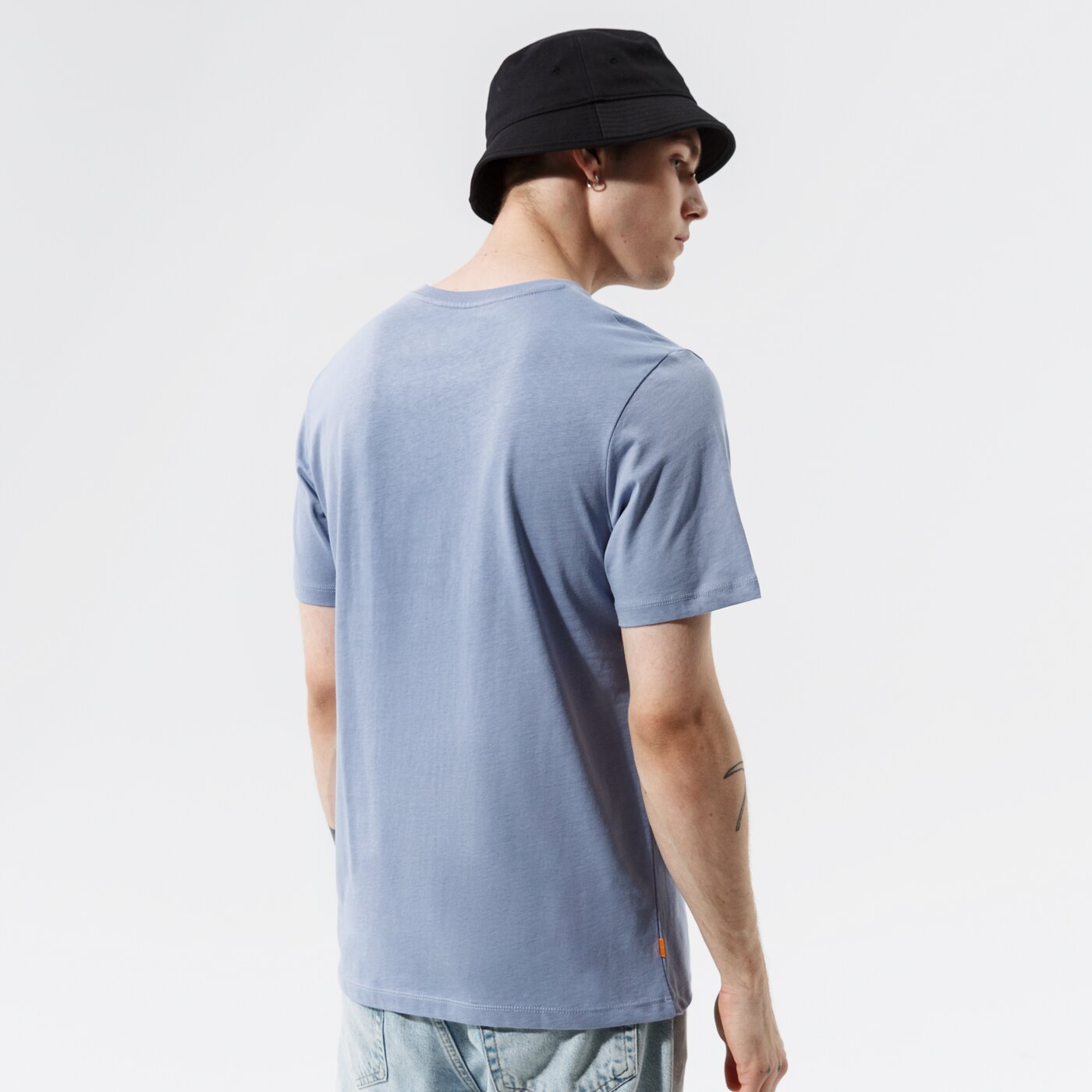 Мъжка тениска TIMBERLAND ТЕНИСКА TREE LOGO TEE TEMPEST tb0a5pjvca01 цвят син