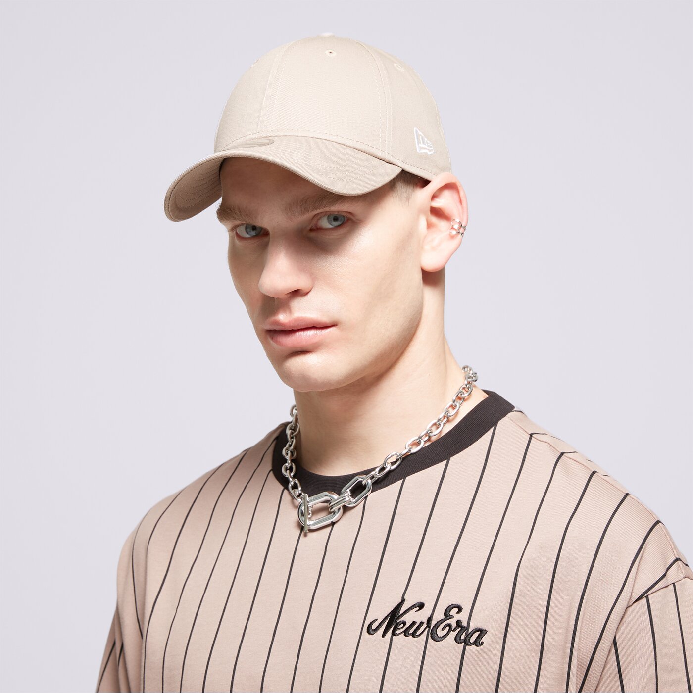 Дамска шапка с козирка NEW ERA ШАПКА NE ESS 940 NONE 60434931 цвят кафяв