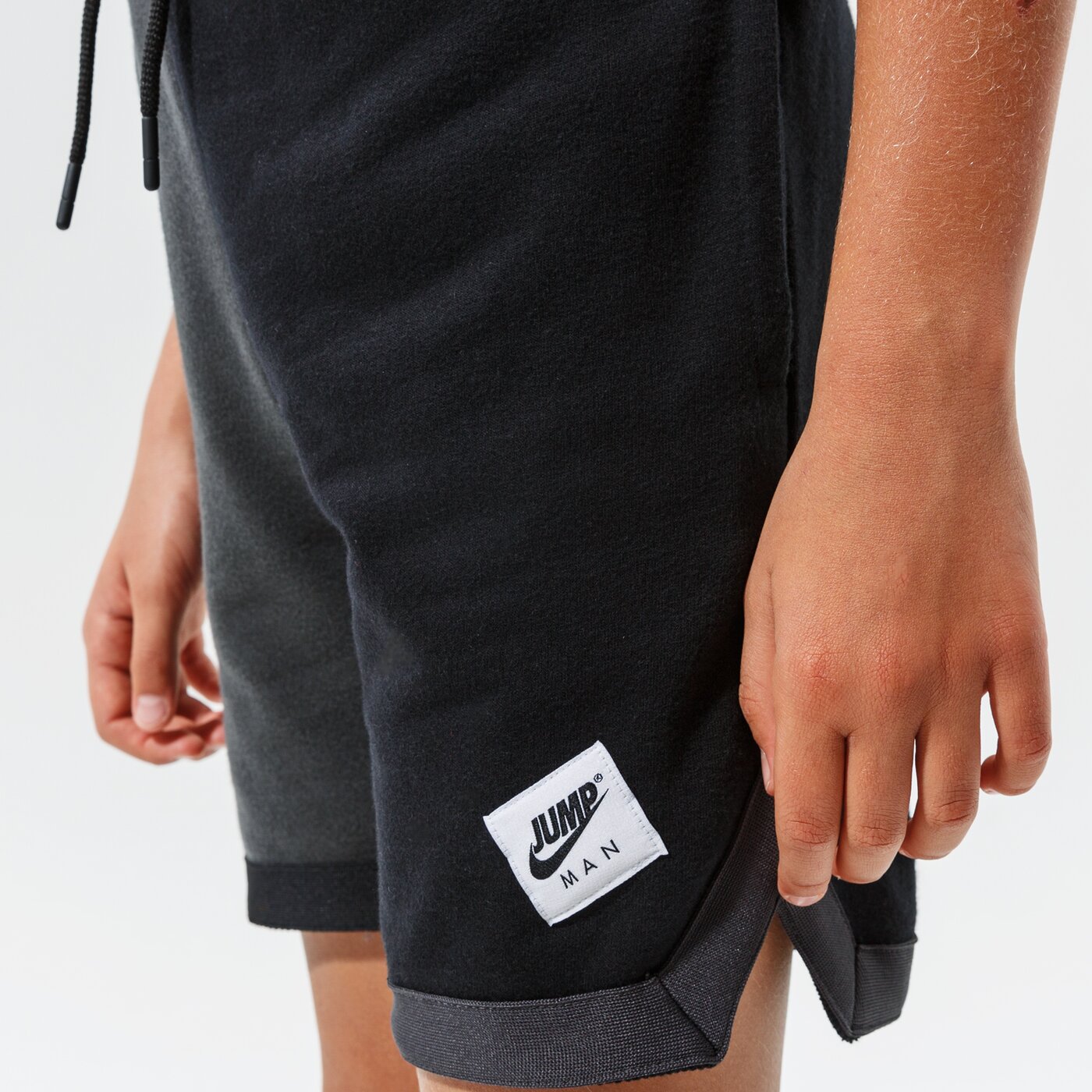  JORDAN ШОРТИ JUMPMAN FT SHORT BOY 95a551-023 цвят черен